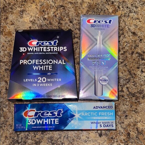 Crest 3D White Professional Whitening Set,New Products : American Fashion Style Bags On Sale